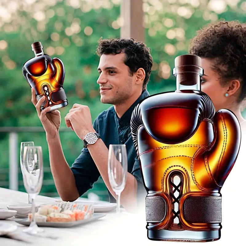 Boxing Glove Whiskey Decanter