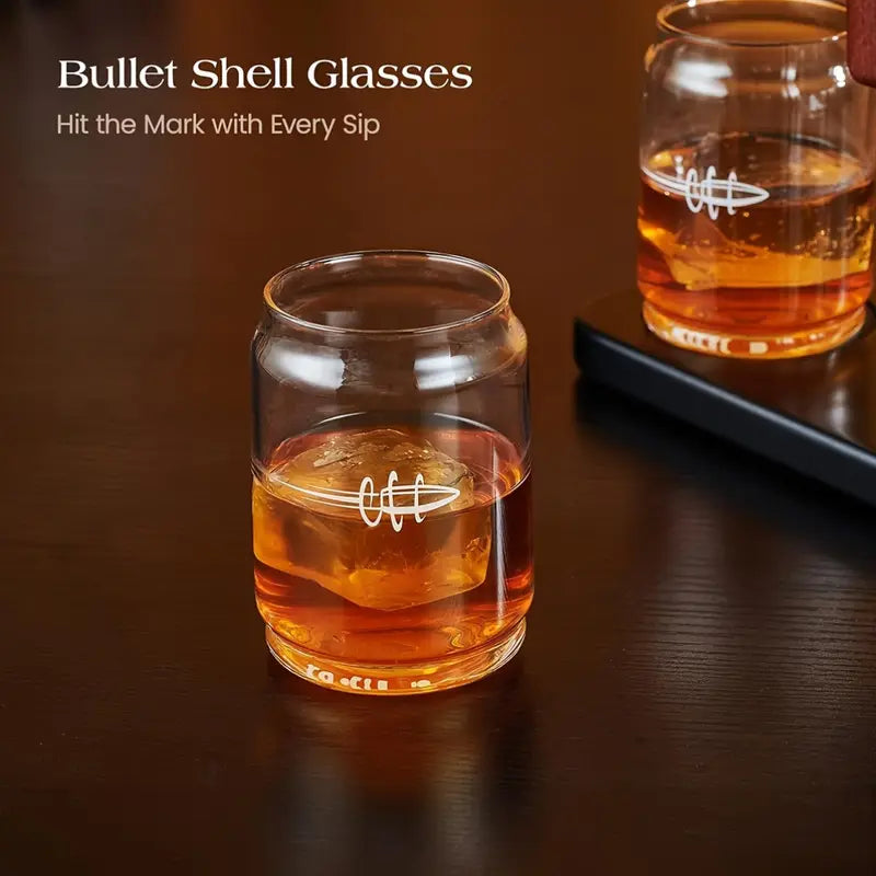 Rat-Tat-Tat Machine-Gun Whiskey Decaner Set