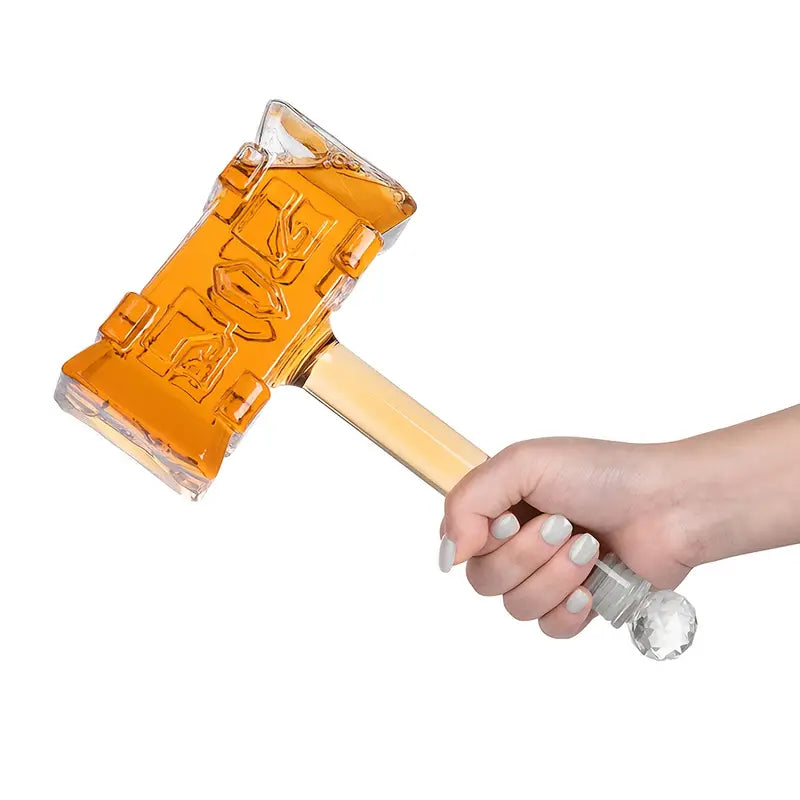 God of Thunder Hammer Whiskey Decanter