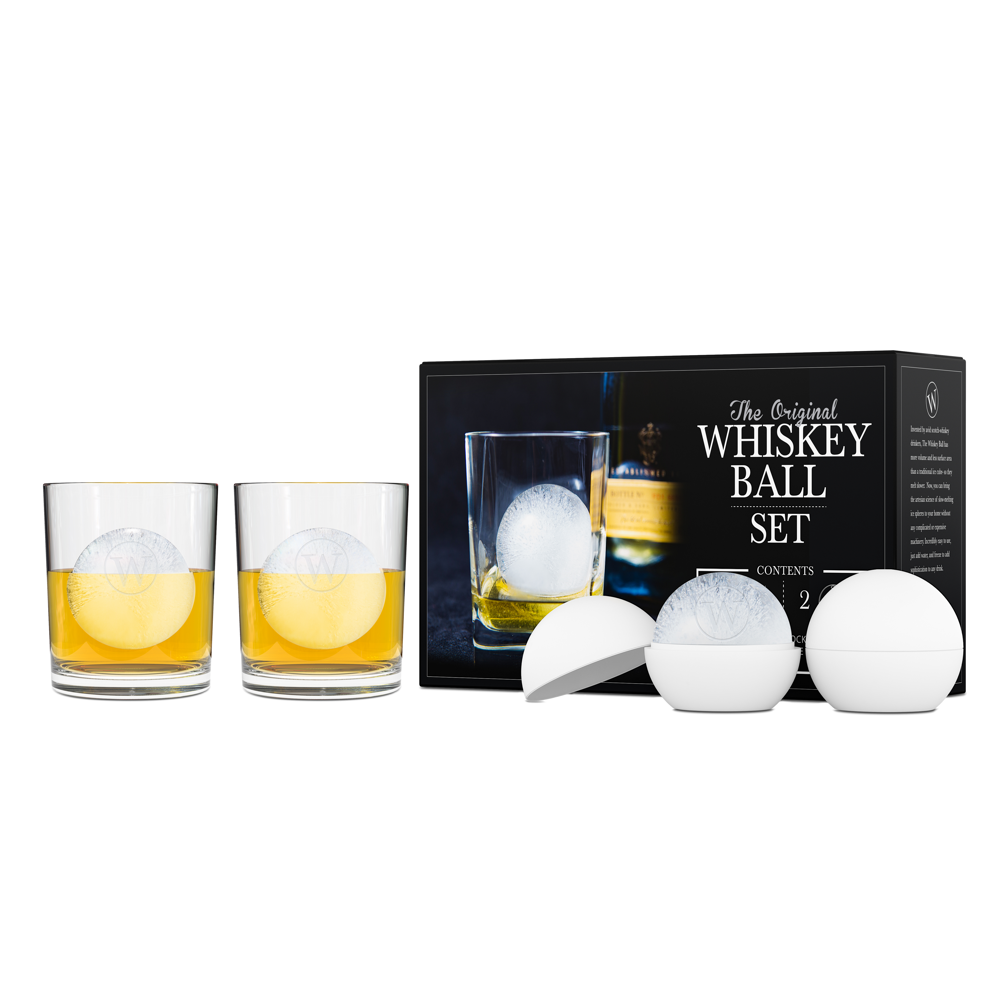 Monogrammed Whiskey Balls