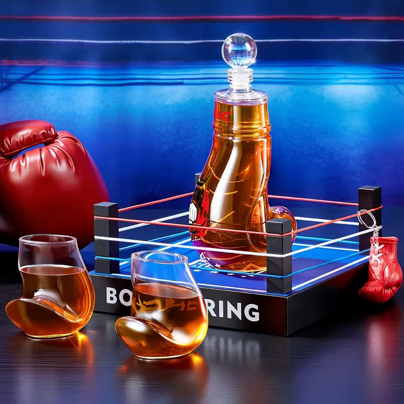 Boxing Glove Whiskey Decanter