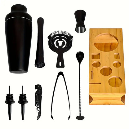 Elite Mixology Kit (11-Piece Bar Set)