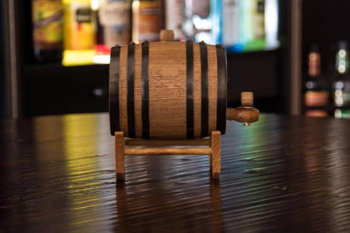 American Oak Whiskey Aging Barrel - The Whiskey Ball