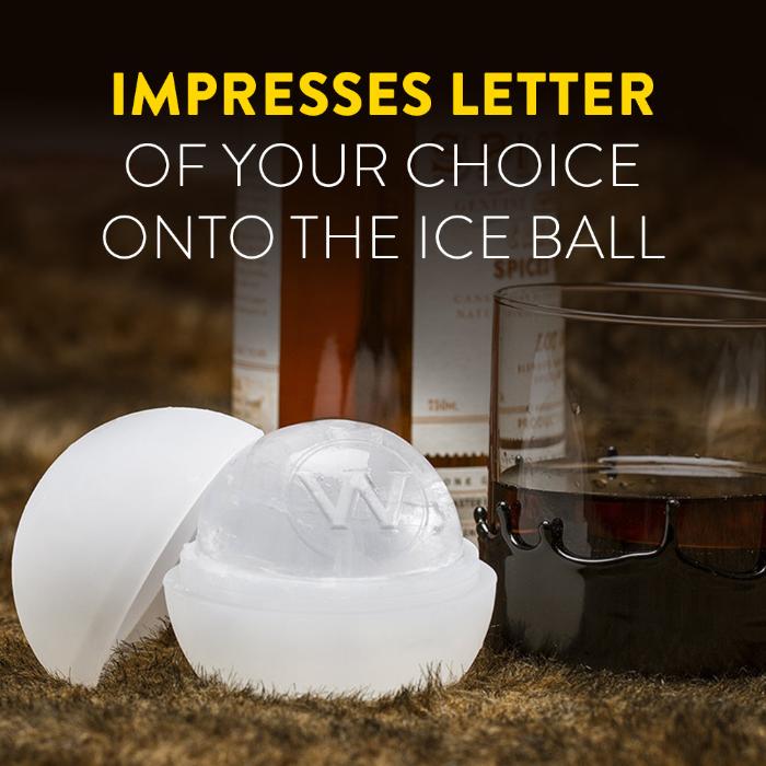 Monogrammed Whiskey Balls - The Whiskey Ball