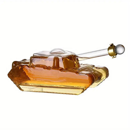 Military Tank Whiskey Decanter