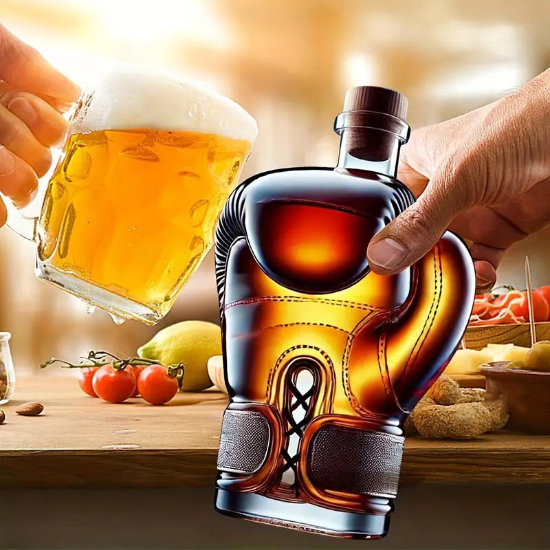 Boxing Glove Whiskey Decanter