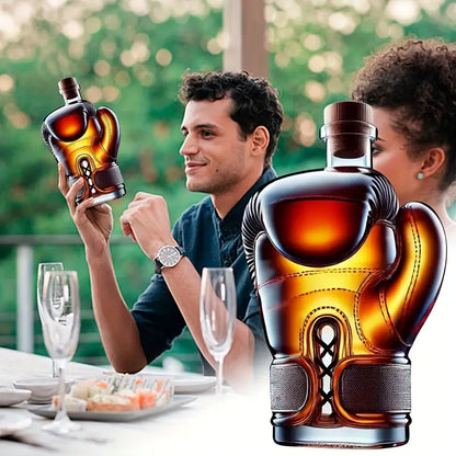 Boxing Glove Whiskey Decanter