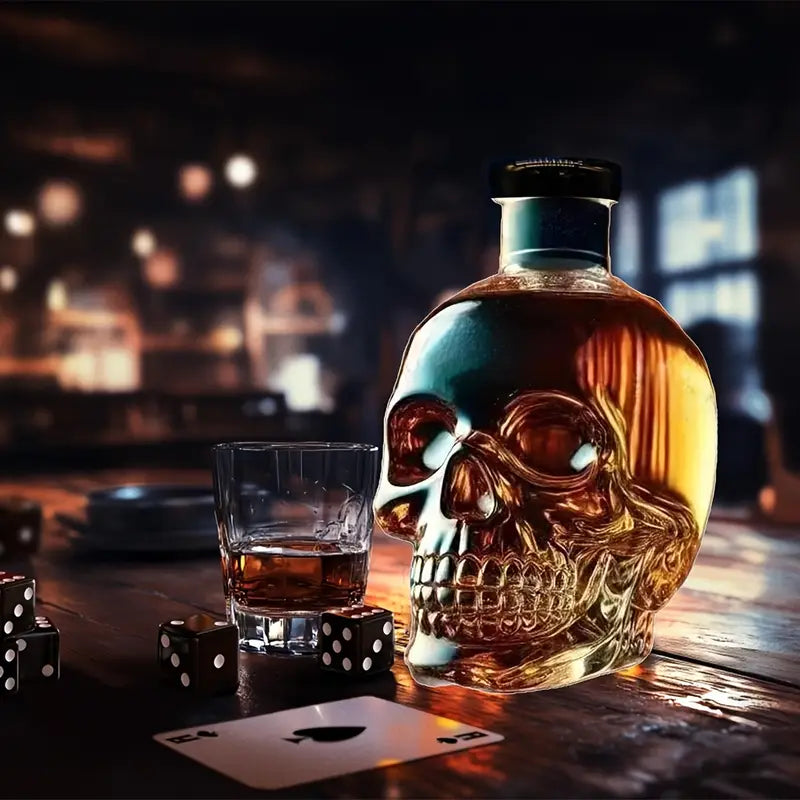 Skull Whiskey Decanter