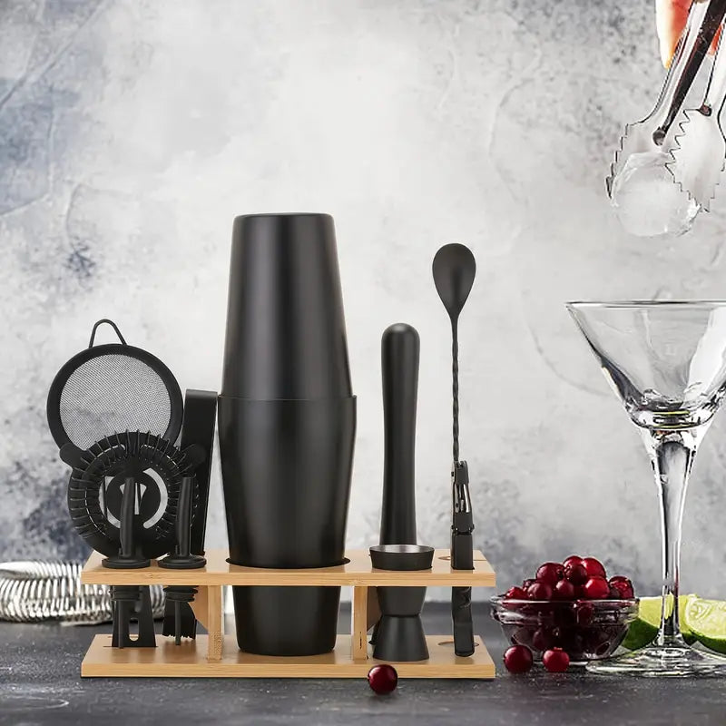 Elite Mixology Kit (11-Piece Bar Set)