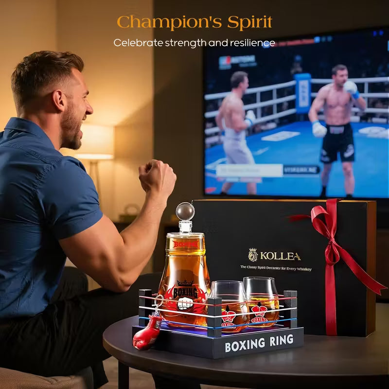 Boxing Glove Whiskey Decanter