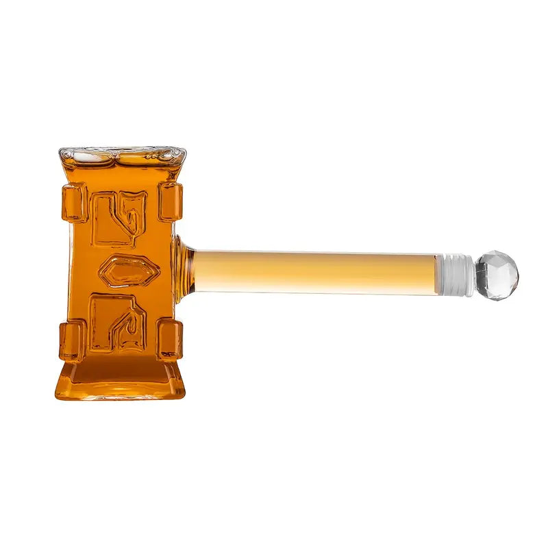 God of Thunder Hammer Whiskey Decanter
