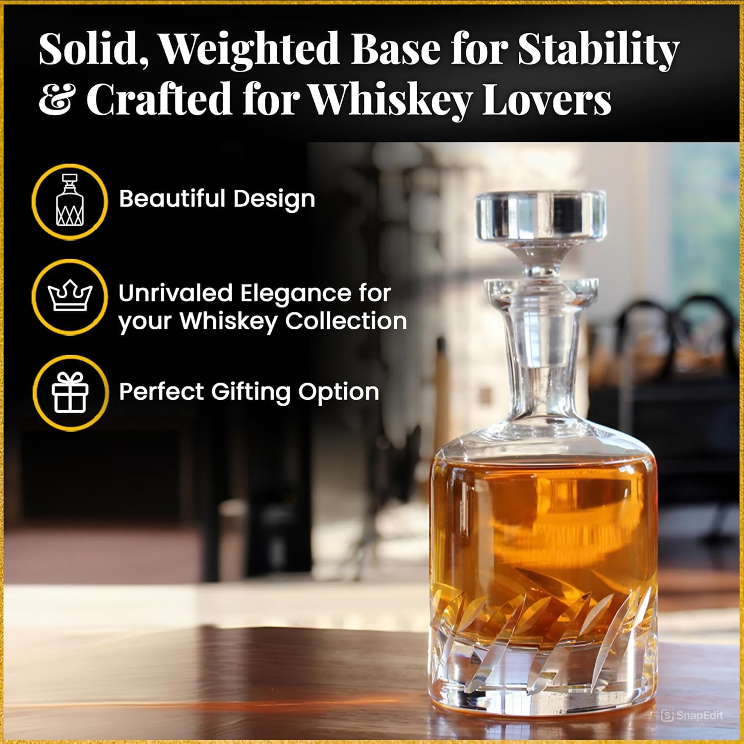 Apollo Whiskey Decanter