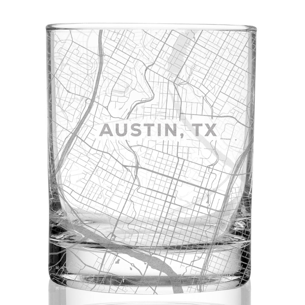 City Map Rock Glasses (Set of 2)