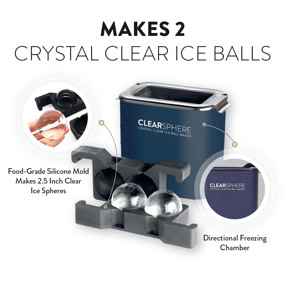 Clearsphere System Ice Ball Maker – The Whiskey Ball