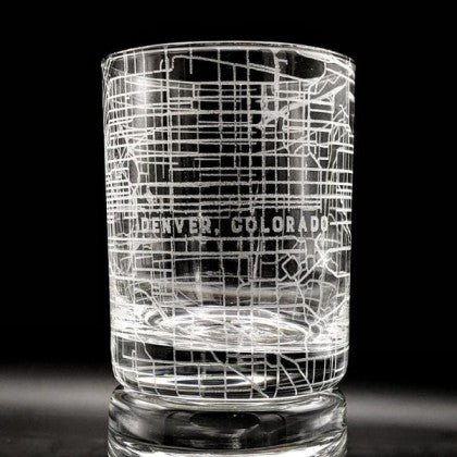 City Map Rock Glasses (Set of 2)