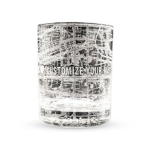 City Map Rock Glasses (Set of 2)