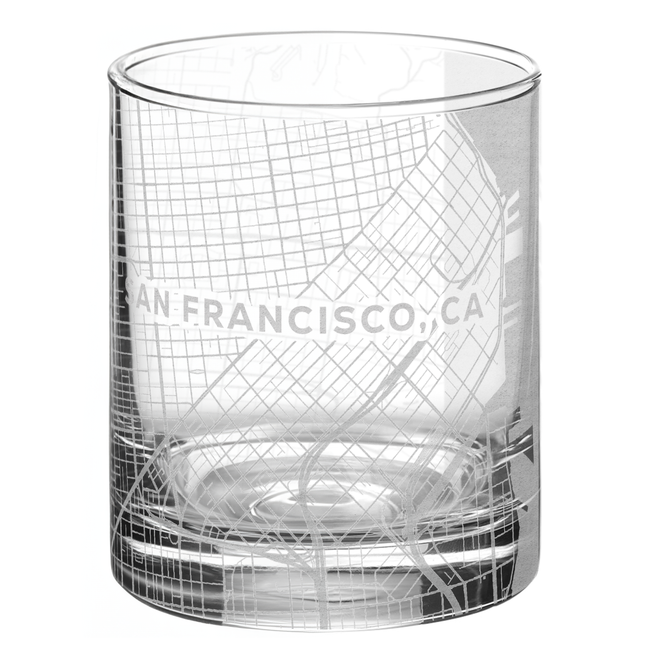 City Map Rock Glasses (Set of 2)
