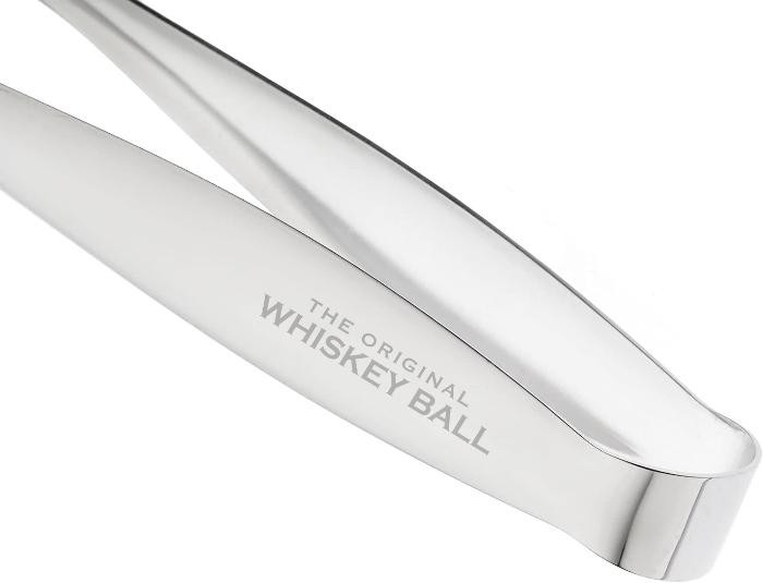 Jumbo Ice Ball and Cube Tongs - The Whiskey Ball