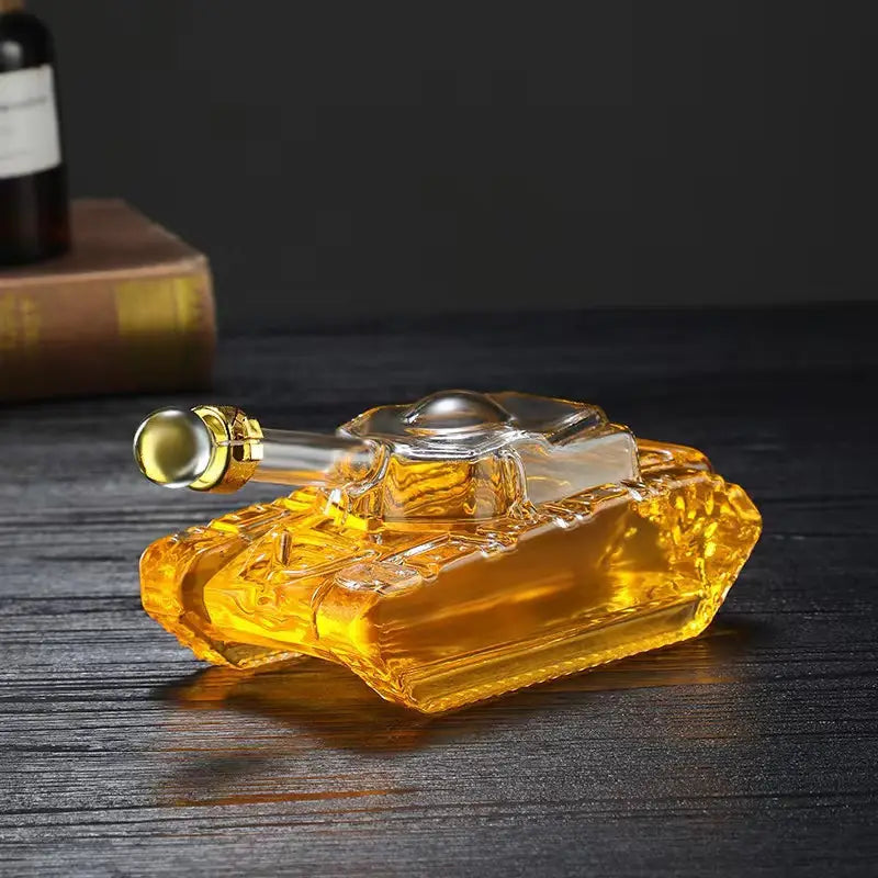 Military Tank Whiskey Decanter