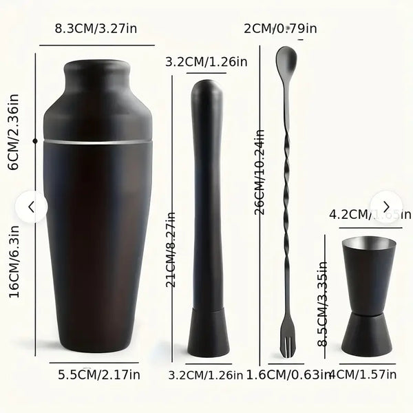 Elite Mixology Kit (11-Piece Bar Set)