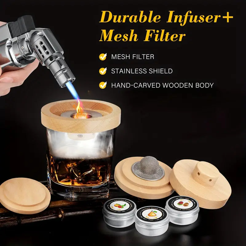 Whiskey Smoker’s Cocktail Kit