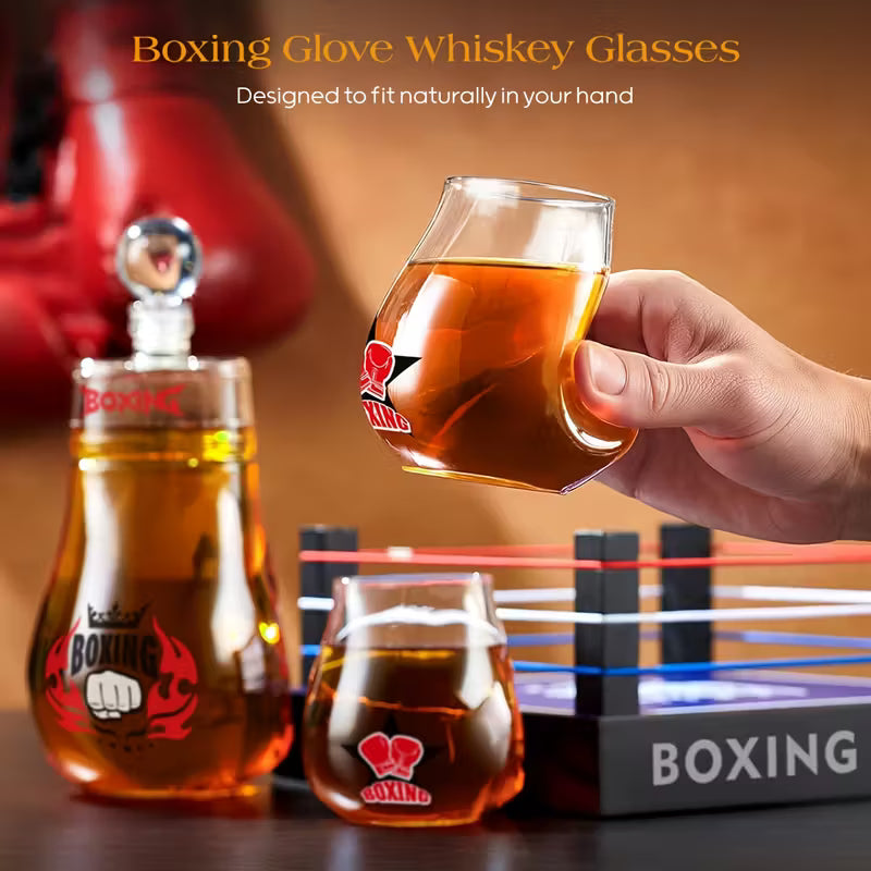 Boxing Glove Whiskey Decanter