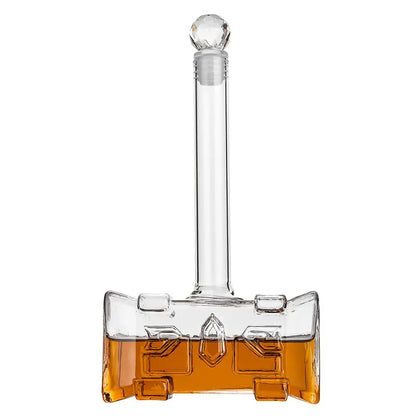 God of Thunder Hammer Whiskey Decanter