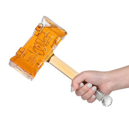 God of Thunder Hammer Whiskey Decanter