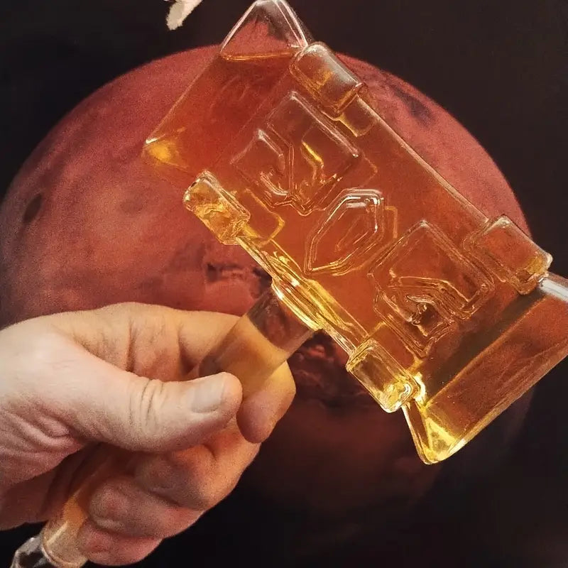 God of Thunder Hammer Whiskey Decanter
