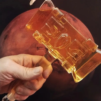 God of Thunder Hammer Whiskey Decanter