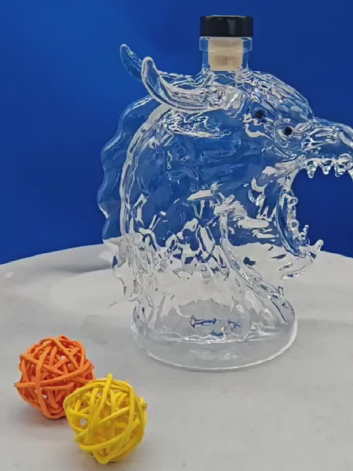 Dragon Head Whiskey Decanter