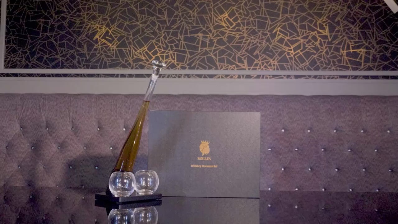 Home Run Baseball Decanter Set